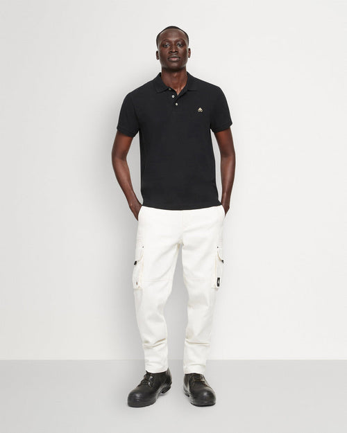 Pique Polo Black