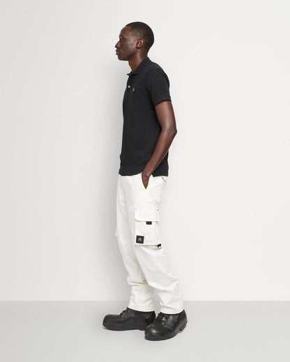 Pique Polo Black
