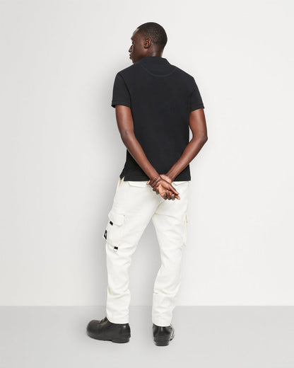 Pique Polo Black