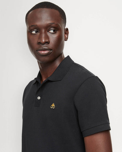 Pique Polo Black