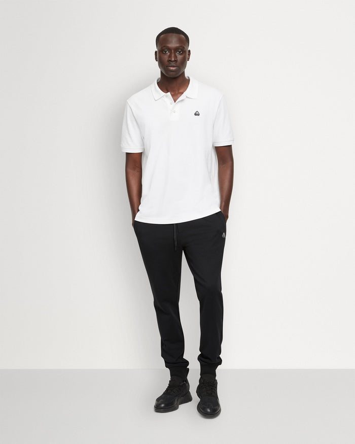 Pique Polo White
