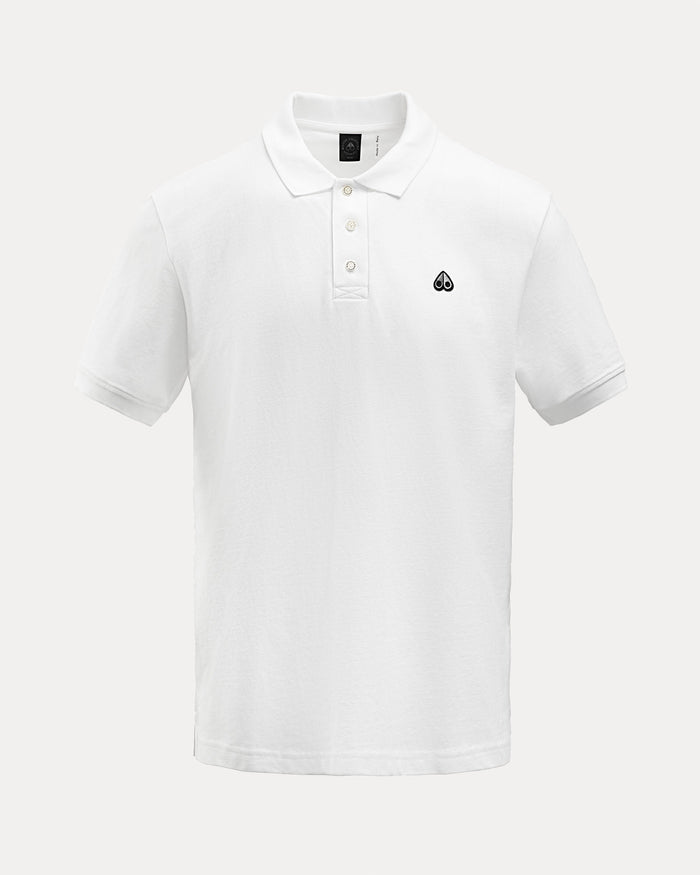 Pique Polo White