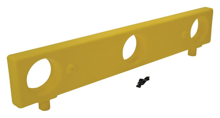 Plastic Barricade Extension 12" - Crowd Control Warehouse