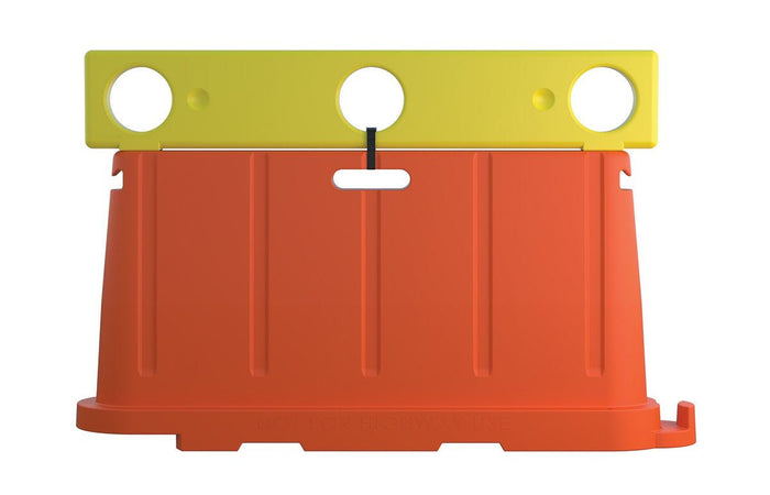 Plastic Barricade Extension 12" - Crowd Control Warehouse