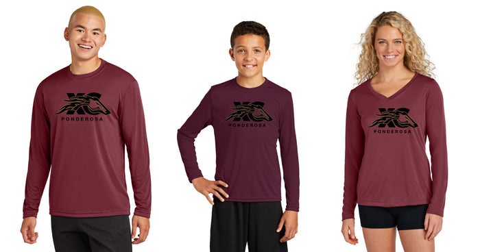 Pondo XC Wicking Long Sleeve Tee