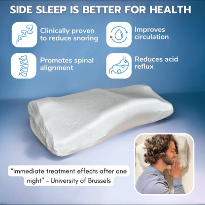 posiform anti snoring pillow features