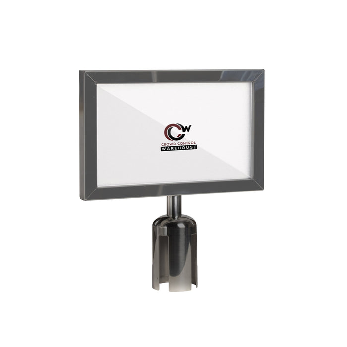 7X11 SATIN STAINLESS STEEL FRAME / HORIZONTAL