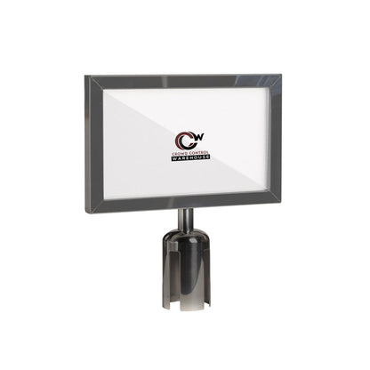 7X11 SATIN STAINLESS STEEL FRAME / HORIZONTAL
