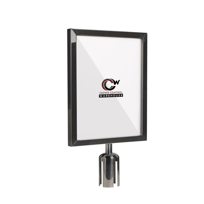 11X14 SATIN STAINLESS STEEL FRAME / VERTICAL