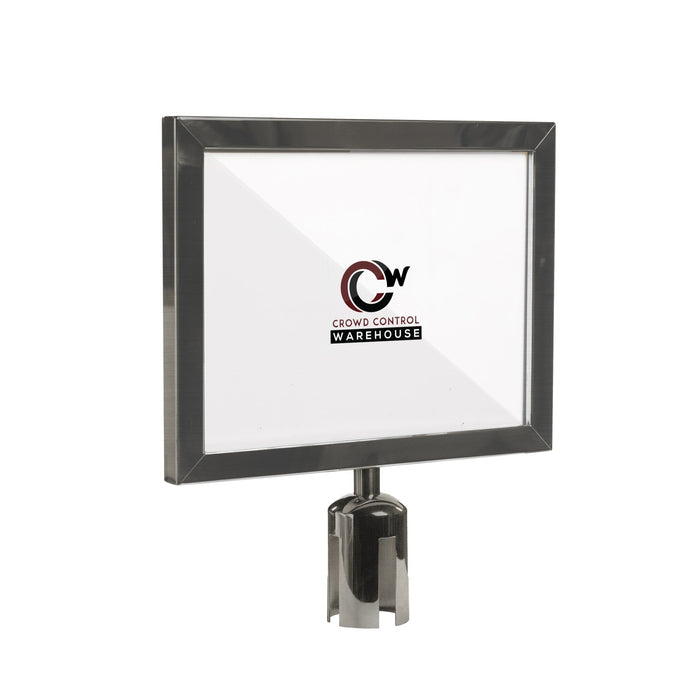11X14 SATIN STAINLESS STEEL FRAME / HORIZONTAL