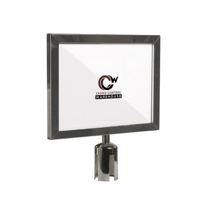 11X14 SATIN STAINLESS STEEL FRAME / HORIZONTAL