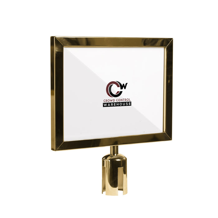 11X14 POLISHED BRASS FRAME / HORIZONTAL