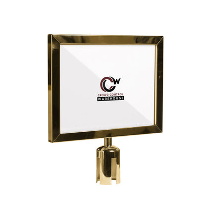 11X14 POLISHED BRASS FRAME / HORIZONTAL