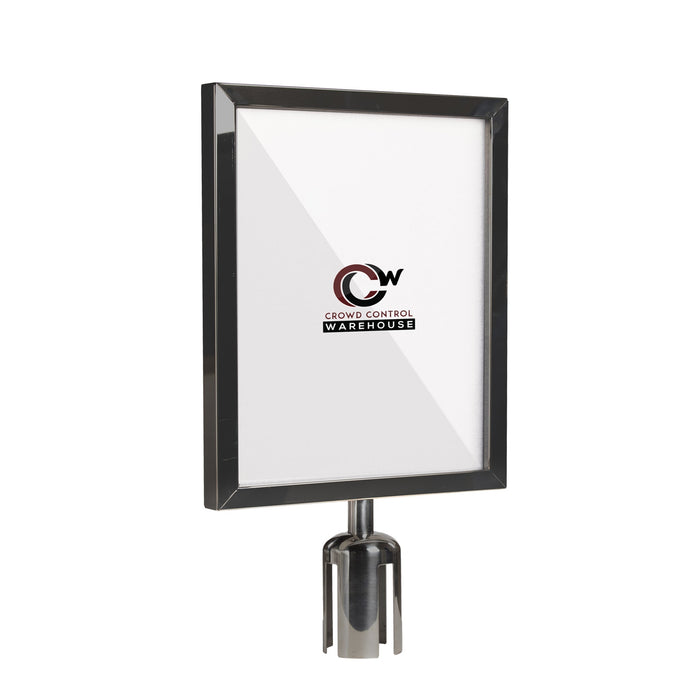 14X22 SATIN STAINLESS STEEL FRAME / VERTICAL