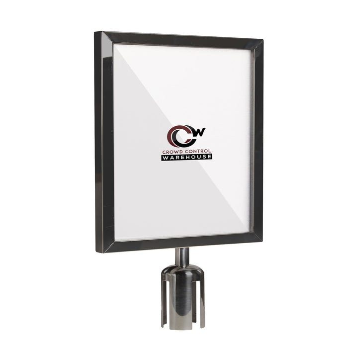 22X28 SATIN STAINLESS STEEL FRAME / VERTICAL