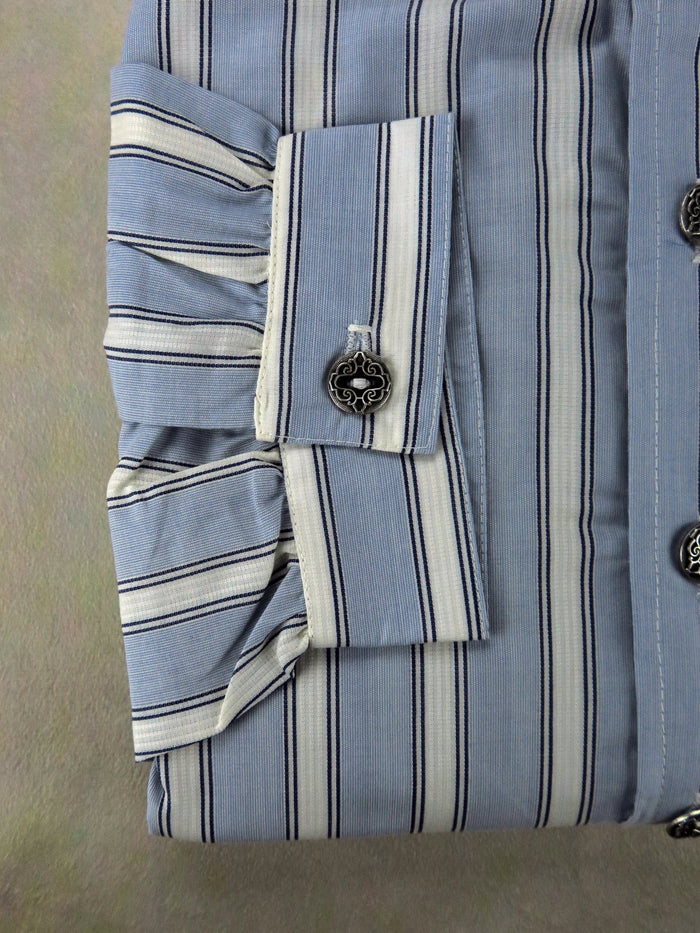 Powder Blue Stripe Men's Dakota Shirt