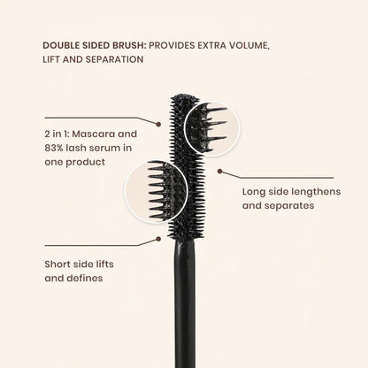 Benefits of the Black PowerLash Growth Serum Mascara