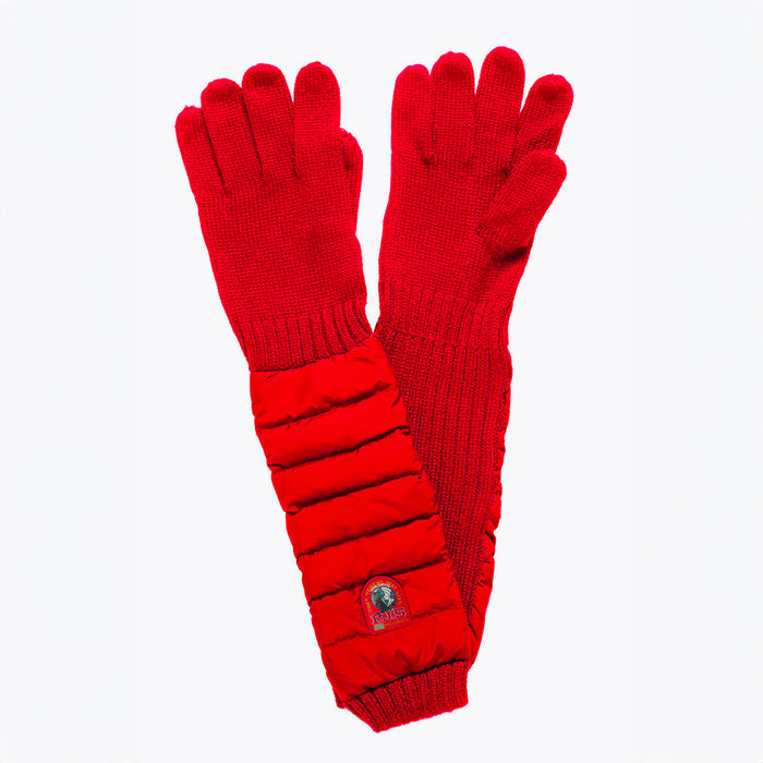 Puffer Gloves Unique Red