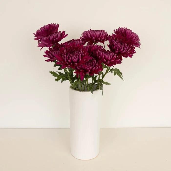 Purpleberry Cremon Flowers Vase - Image