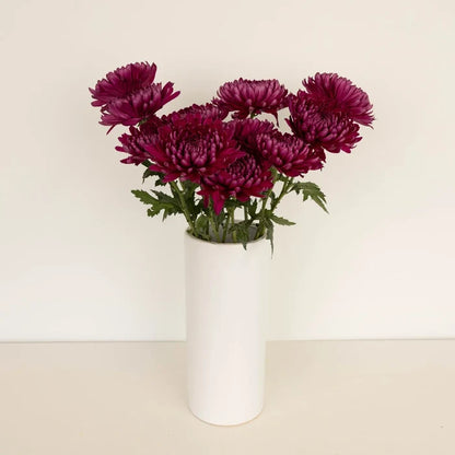 Purpleberry Cremon Flowers Vase - Image