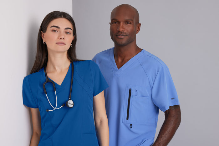 Racer Top - Prestige Pink - Grey's Anatomy Scrubs