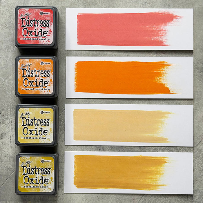 Ranger - Tim Holtz - Distress Mini Oxide Ink Pads Kit - #14 (4pc). Available at Embellish Away in Bowmanville Ontario Canada.