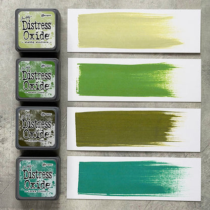 Ranger - Tim Holtz - Distress Mini Oxide Ink Pads Kit, #15 (4pc). Available at Embellish Away in Bowmanville Ontario Canada.