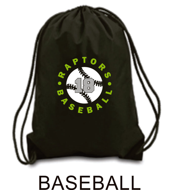 Raptors Sports Design Cinch Sac- 4 Sports