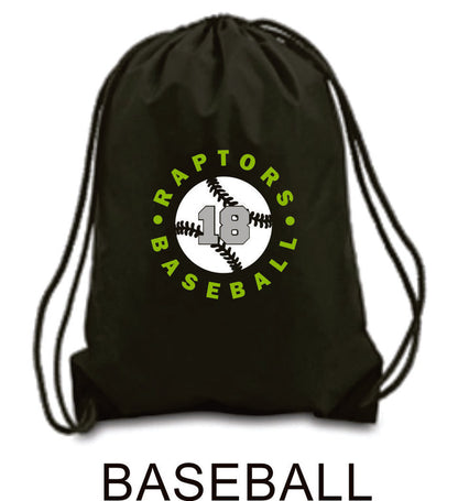 Raptors Sports Design Cinch Sac- 4 Sports