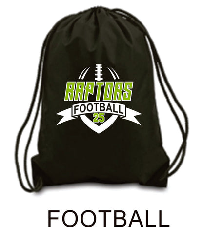 Raptors Sports Design Cinch Sac- 4 Sports