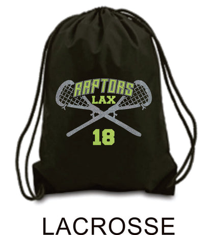 Raptors Sports Design Cinch Sac- 4 Sports