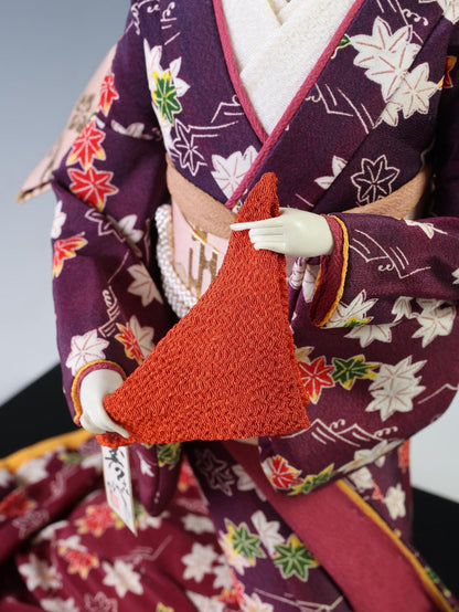 Rare Kyoto Geisha Doll  Japanese Tea Ceremony Figurine