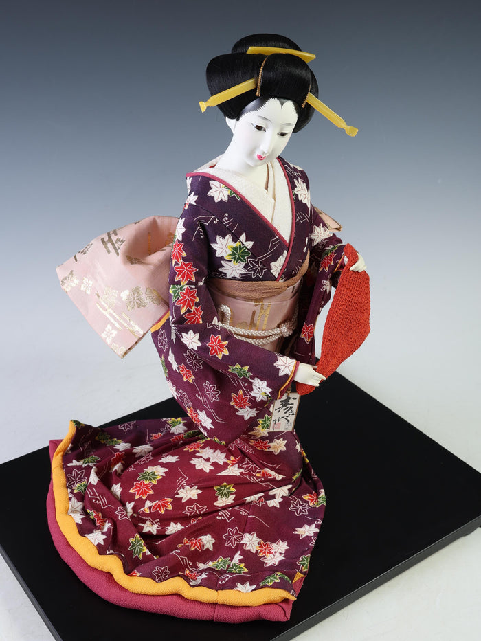 Rare Kyoto Geisha Doll  Japanese Tea Ceremony Figurine