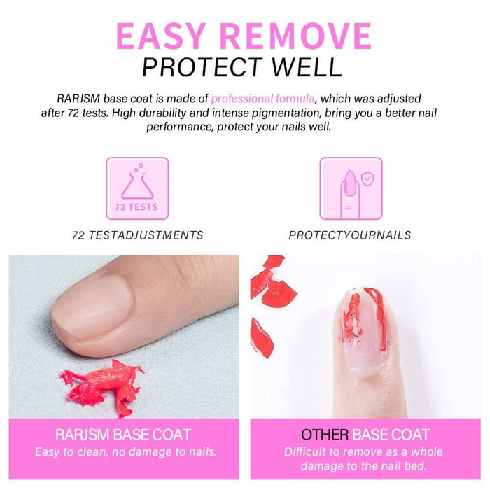 RARJSM ® 4 In 1 Multifunction Base Coat Gel Polish