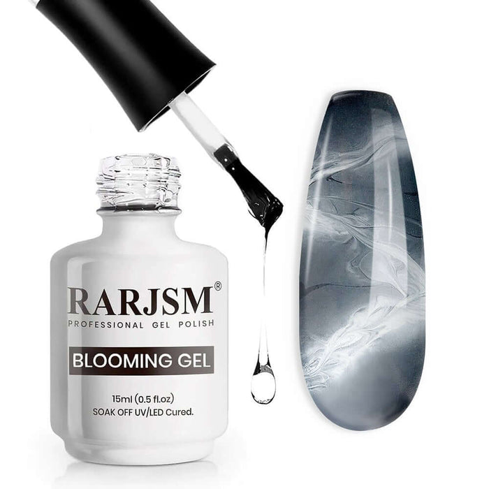 Blooming Gel Nail Polish TPO HEMA Free Watercolor Marble Effect