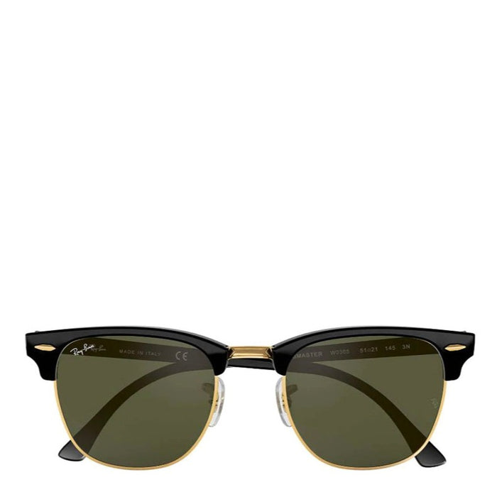RAY-BAN CLUBMASTER RB3016F 55 W0365-55 EBONY