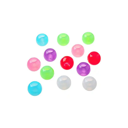 Red By Kiss Glow In The Dark Hair Beads [XX Large] [Assorted Color] #HA121