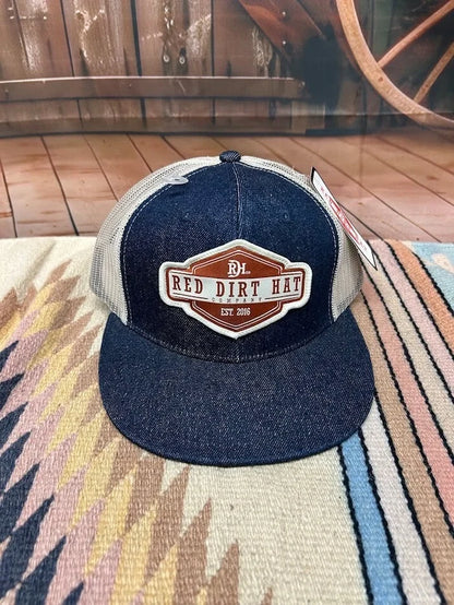 Red Dirt Hat Company Rusted Buckle Navy Cap