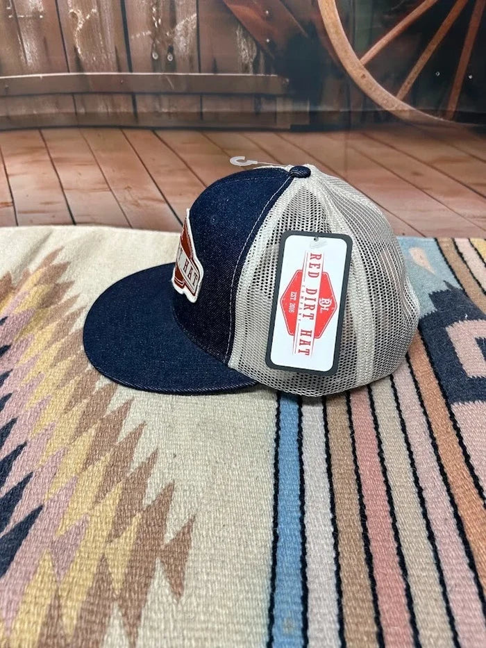 Red Dirt Hat Company Rusted Buckle Navy Cap
