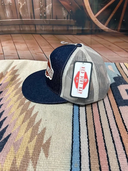 Red Dirt Hat Company Rusted Buckle Navy Cap