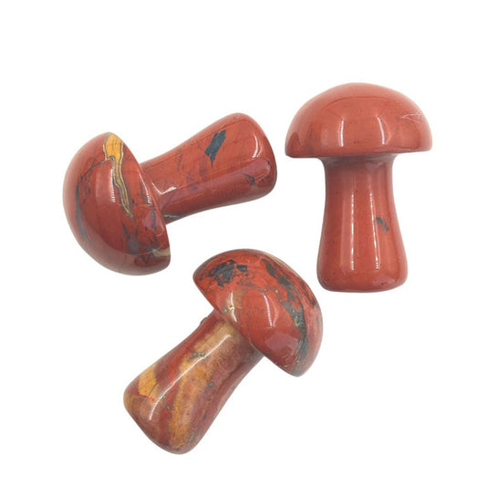 Red Jasper Mushroom - Large