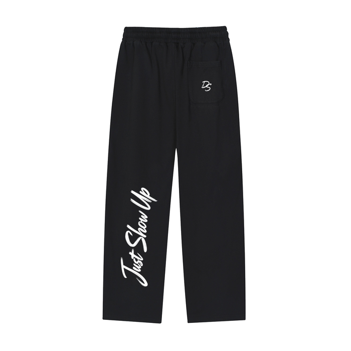 Reflection Striped Straight-Leg Sweatpants