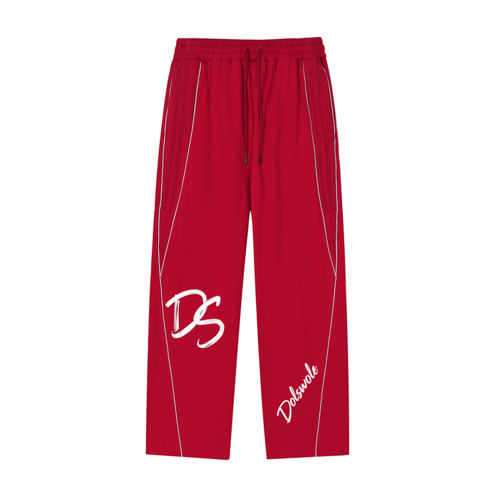 Reflection Striped Straight-Leg Sweatpants