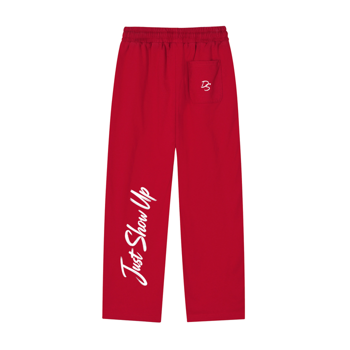 Reflection Striped Straight-Leg Sweatpants