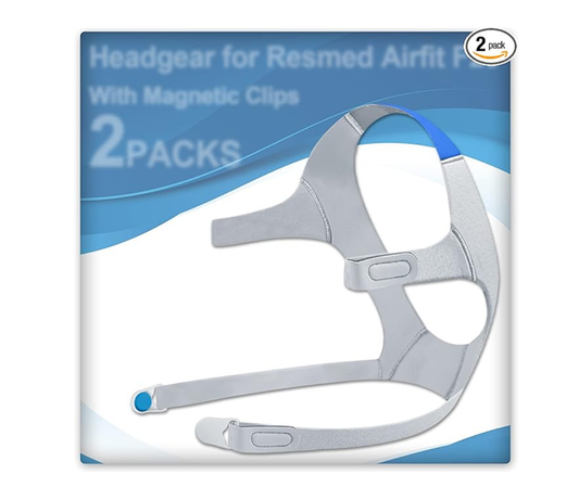 Replacement AirFit F20 Headgear with Clips - 2 Pack