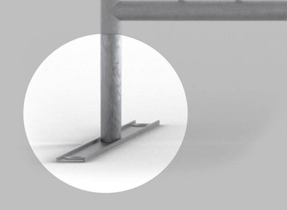 Replacement Feet for Heavy Duty Steel Barricade - Angry Bull Barricades - Crowd Control Warehouse
