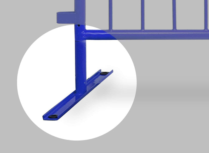 Replacement Feet for Heavy Duty Steel Barricade - Angry Bull Barricades - Crowd Control Warehouse