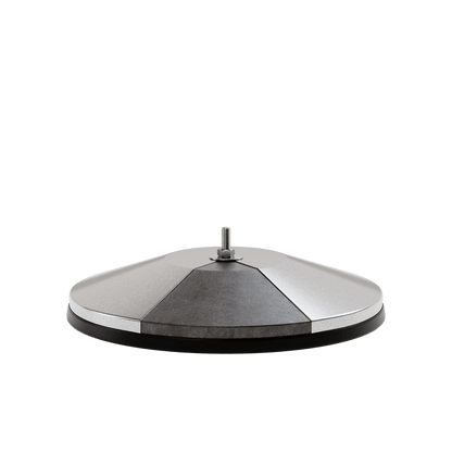 Replacement Stanchion Sloped Base - Montour Line M530 - Crowd Control Warehouse