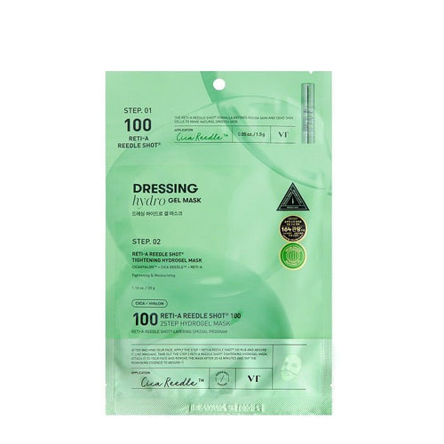 RETI - A REEDLE SHOT 100 2 - STEP HYDROGEL MASK - Masca Hidrogel In Doi Pasi Cu Retinol - skinseen.ro