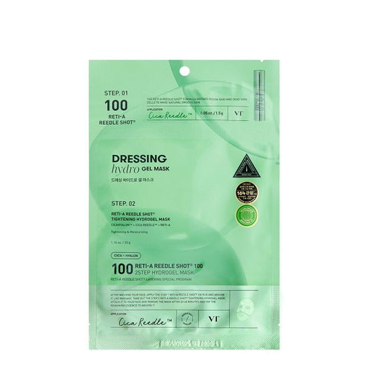 RETI - A REEDLE SHOT 100 2 - STEP HYDROGEL MASK - Masca Hidrogel In Doi Pasi Cu Retinol - skinseen.ro